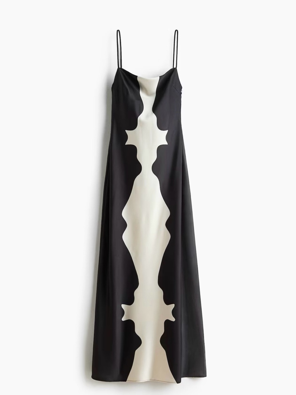 Kelly Wearstler & H&M Black & White Maxi Slip Dress